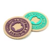 Hot Sale Factory Directly Price Suede Felt Raised Logo Jeans Patch Custom Patch Sew on Patches Embossed Silicon Rubber Labels