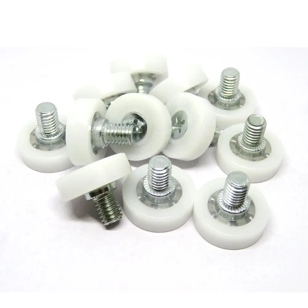 DR19 DR22 DR24 DR26 DR28 DR30cash Register Wheel Fridge Roller Storage Drawer Slide Plastic Drawer Roller for Incubator