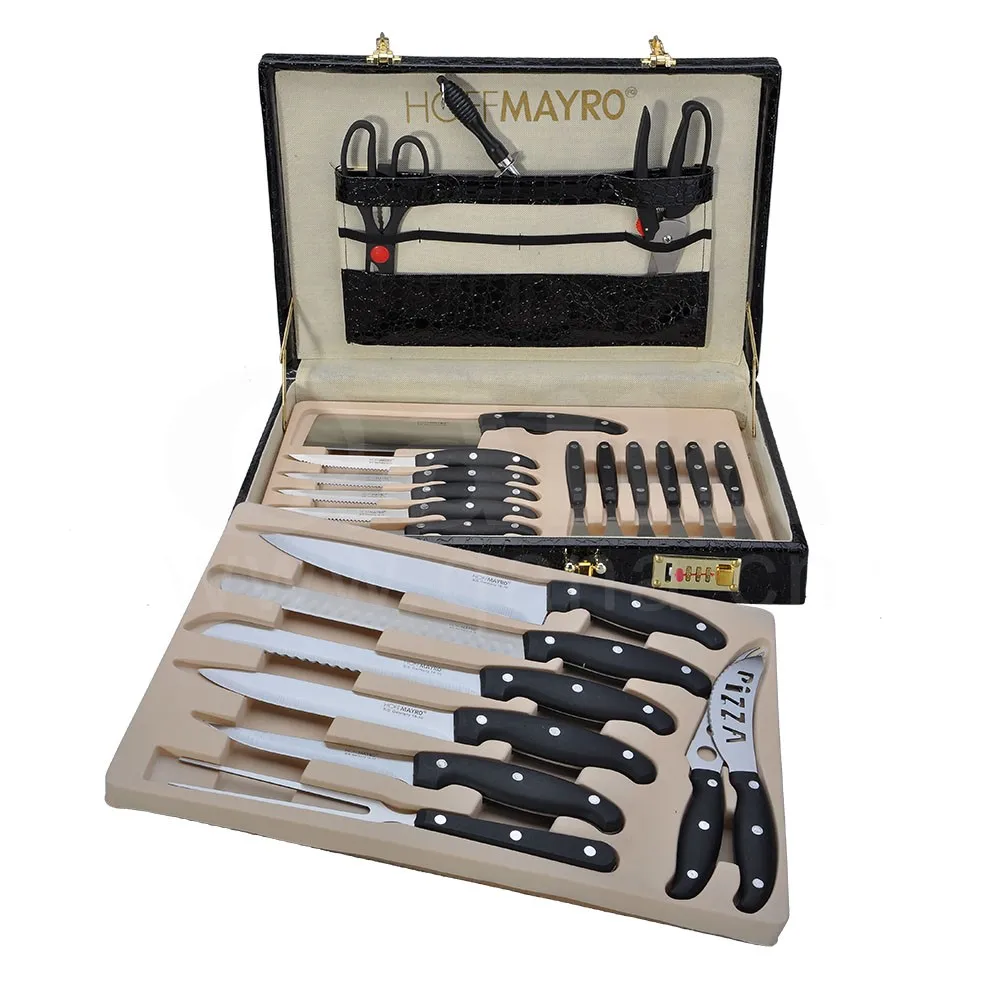 Qana Factory Wholesale Oem Stainless Steel Kitchen Knife Set Chef