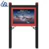 43" LCD screen advertising display digital signage wireless wifi 5G IP55 android OS outdoor weatherproof