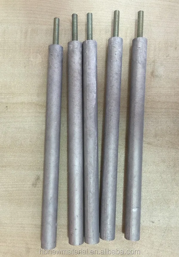 Pure Zinc Rod - 99.9% Zinc Anode for Anti-corrosion