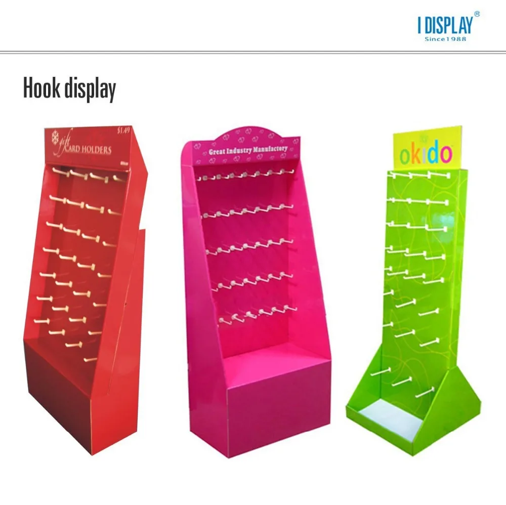 Floor Standing Cardboard Display Stand For Sport Unit Retail - Buy Free ...