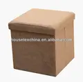 new!!beautiful foldable storage ottoman