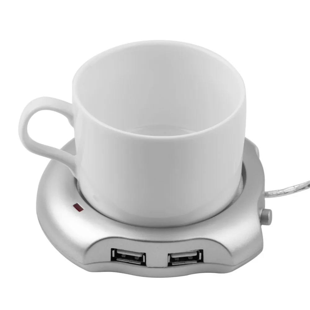 

Hot Selling Promotion Gift 4 Port Usb 2.0 Hub Beverage Coffee Mug Heater USB Cup Warmer, Customized