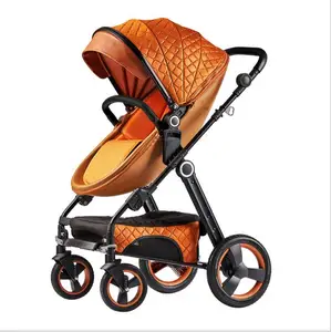 Baby cart ultralight high landscape cansit and lie baby stroller