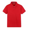 100% Cotton Mens Custom Print Uniform Short Sleeve Polo Shirt