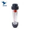 Water Rotameter With Adjustable Valve Rotameter Chemical Flow Sensor