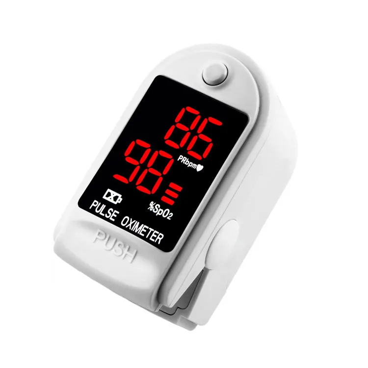 
White Pulse Oximeter Fingertip CMS50DL Blood Oxygen SpO2 Monitor  (62217600513)