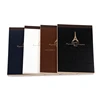 School diary cover design western leather bound notebook