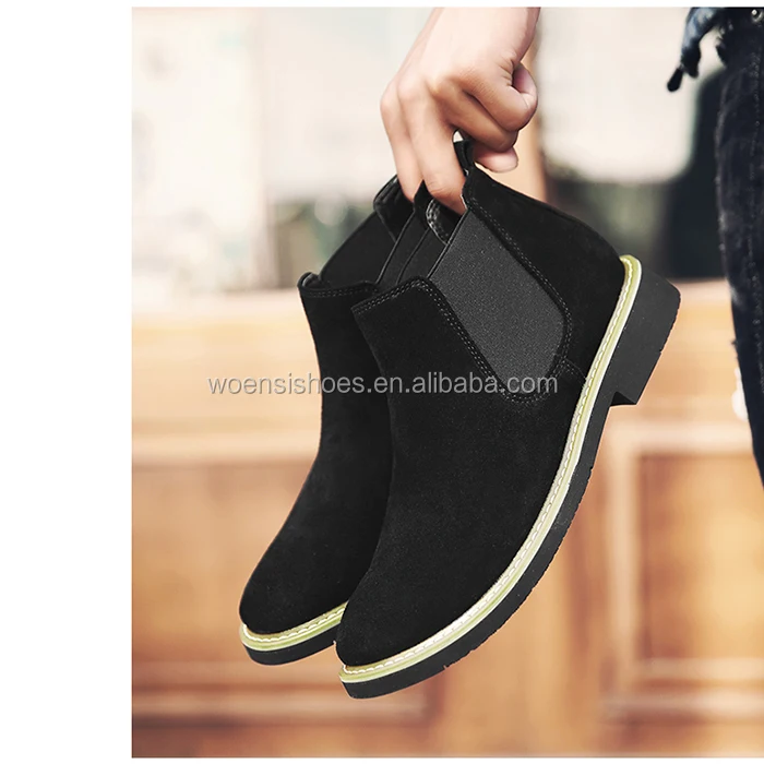 New Fashion Hot selling Factory Wholesale Men"e;s Ankle Chelsea Boots Leather Work Business Afairs Boots for Men