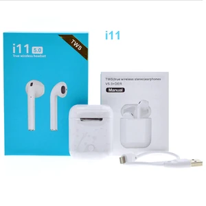 Newest wireless earbuds i11 tws tws-i11s good quality low price wireless blue tooth earphone with mic