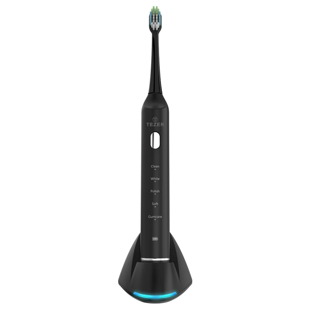 

PRO 9000 Electric Toothbrush 5 Clean Modes IP68 Waterproof 30 days Long Working Time, Black & white