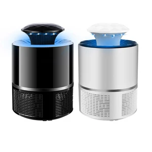 Indoor USB Power LED Mosquito Killer Lamp, Electronic Bug Zapper Mosquito Repellent Inhaler Night Lamp
