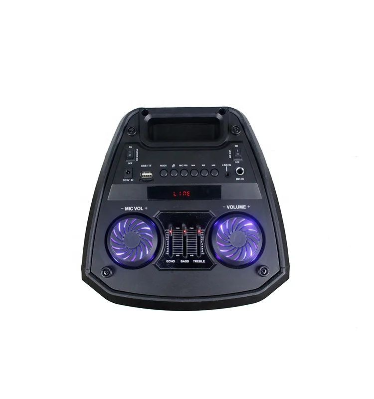 
Temeisheng New speaker 6.5 inch party dj portable amplifier trolley BT speaker 