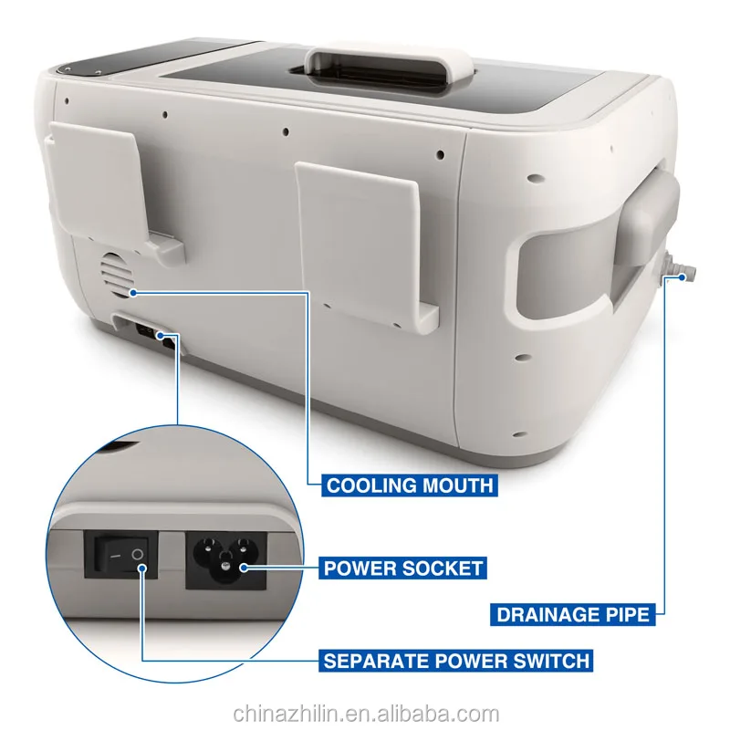 CD-4862 SUS304 high power 6L ultrasonic cleaner for golf club washing machine