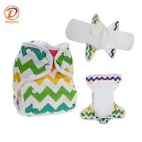 

Nice Printed Sew 2 bamboo fitted insert Carton AIO Cloth diapers