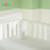 100% Cotton Knitted Baby Crib Breathable Cot Bed Bumper Toddle Bumper