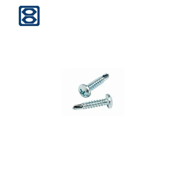 
China manufacture DIN 7504 cross recessed pan head self-drilling screws 