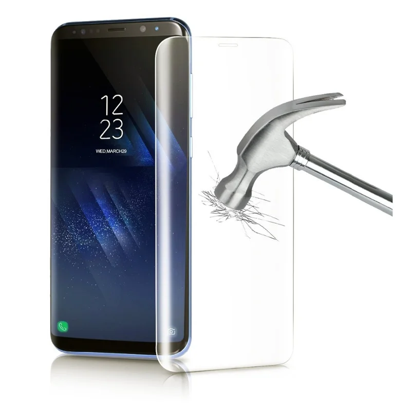 

All Clear Transparent Screen protector For Samsung S9 S8 Full Cover Tempered glass For Samsung Galaxy S10 PLUS