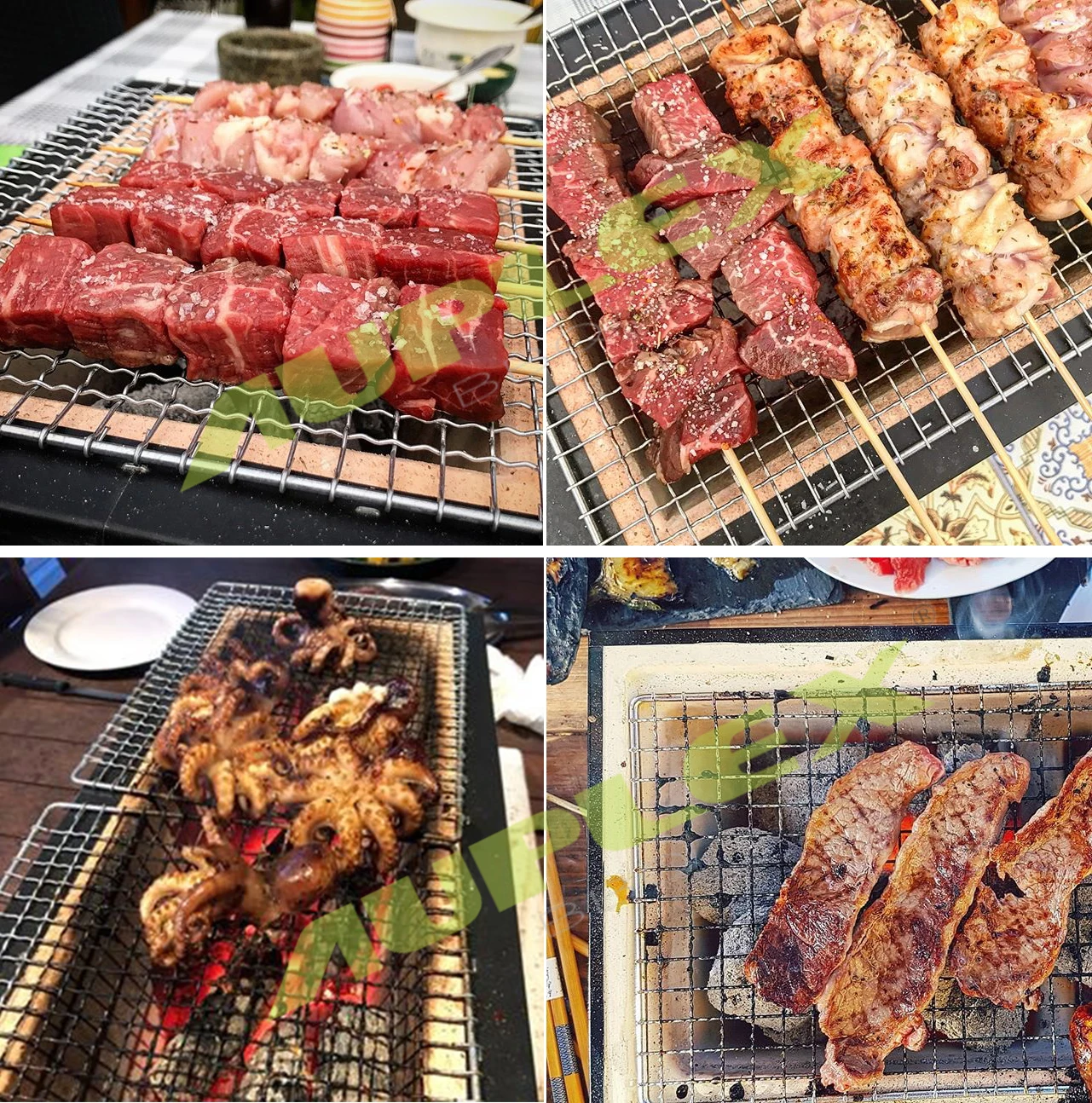 Auplex Portable Rotisseries Shope Table Japanese Bbq Charcoal Yakiniku