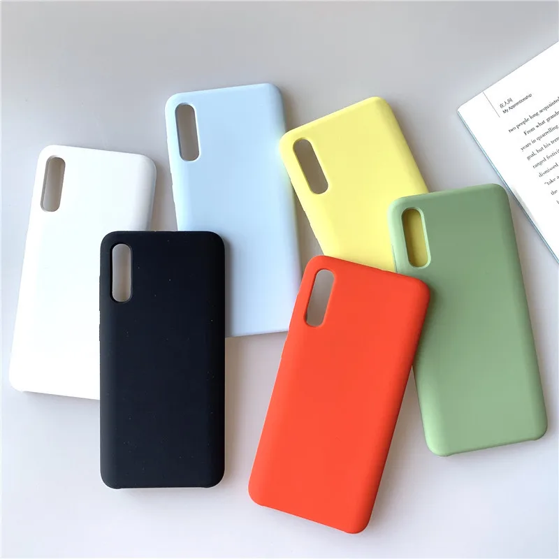 

Multi Color Shockproof Waterproof Liquid Silicone Phone Case For A70, 9color