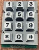 electronic access control for 12 matrix braill metal keypad