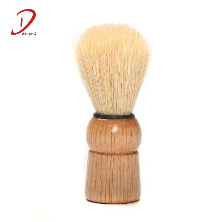 

cheap shaving brush bristle hair private label, Balck