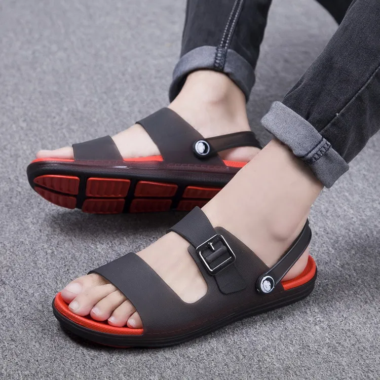 

Factory Wholesale Fashionable Design Summer Beach Cheap Men'S Sandal, Customized