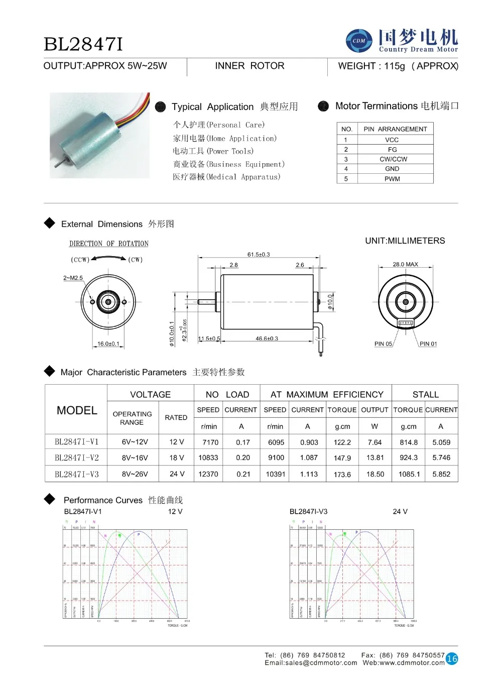 28mm High Speed Bldc Brushless Dc Motor 5000rpm - Buy Brushless Dc ...