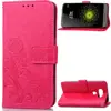 Genuine Leather Card Holder Stand Magnetic Flip Coque For LG G3 G4 G5 Clover Wallet Phone Case Coque