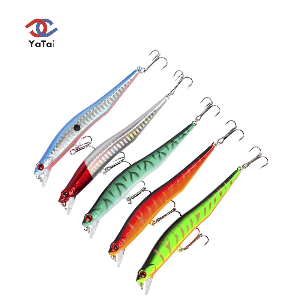 

YaTai fishing lure fishing hard lure setlure minnow, 5 colors