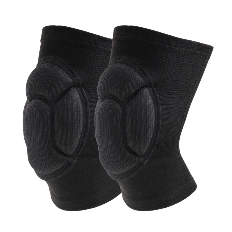 

Protective Knee Pads Thick Sponge Anti-slip Collision Avoidance Knee Sleeve Support Pad, Blue black