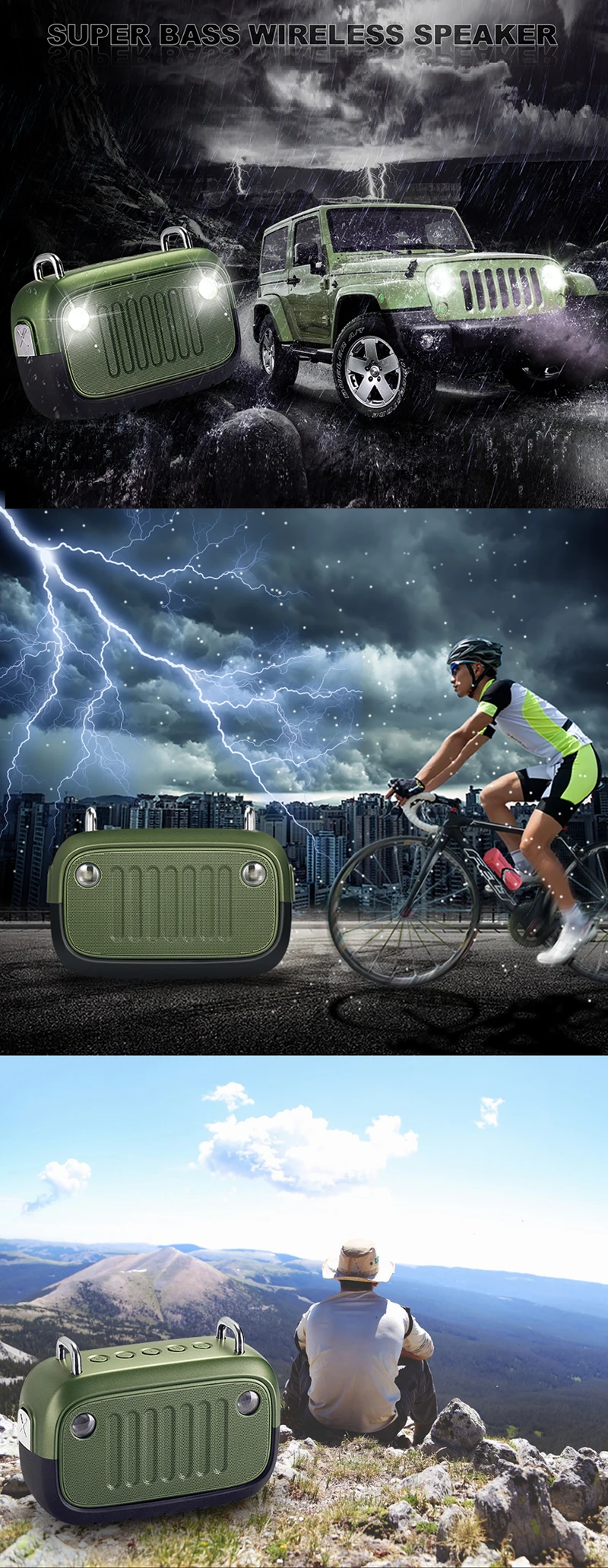 Power Bank Speaker Wireless Speakers With Powerbank - ANKUX.COM
