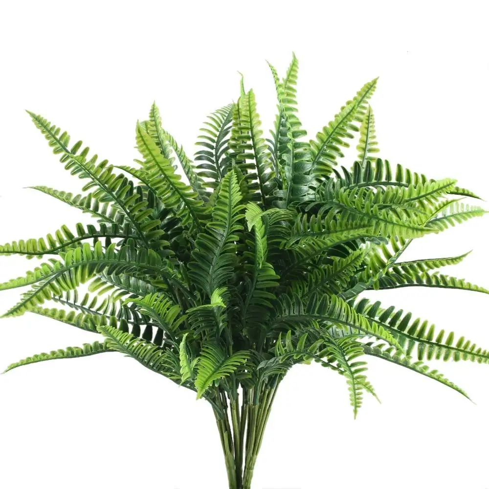 Artificial Boston Fern Plants Find Get Quotations Nahuaa 4pcs Artificial Boston Fern Plants Fake Evergreen Shrubs Faux Plastic Greenery Bushes Bundles Indoor Outdoor