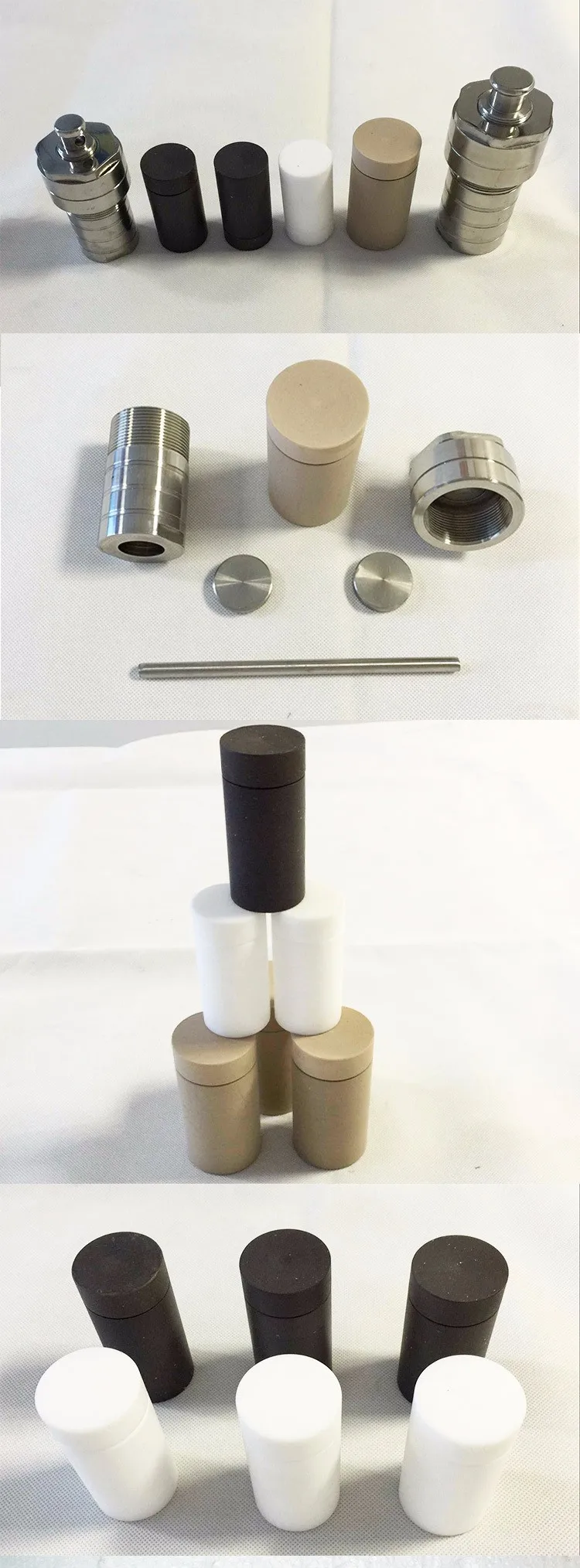 Hydrothermal Autoclave Reactor with Teflon Chamber 100ml