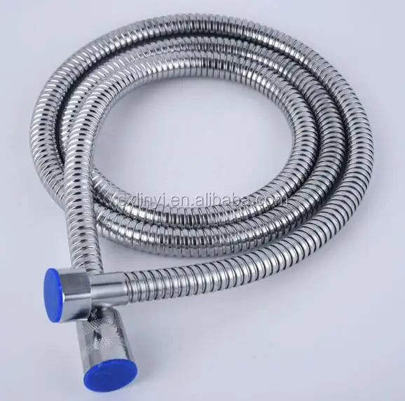 1.5m Stainless Steel Slim Double Interlock Chrome Plating Shower Head