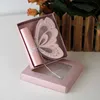 Romantic Pink 3D Make Scroll Small Butterfly Wedding Invitation