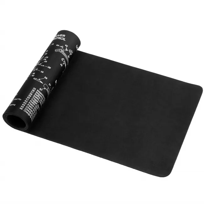 Tigerwings Customized Large Size Gun Cleaning Mat, AR-15 Gun Mouse Pad,Natural Rubber Mouse Pad