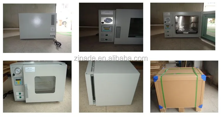 Nade Lab Drying oven CE Certificate lab equipments Set type Vacuum chamber and vacuum Furnace DZG-6050 +10~250C 50L