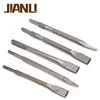 Zhejiang jianli manufacture exported point/flat cold chisel for pneumatic tools bit drilling, sds plus max hammer chisels