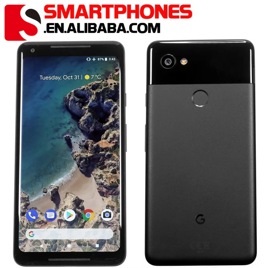 

Version Google Pixel 2 XL 6.0'' Octa Core Single sim 4G LTE Original New Android phone 4GB RAM 64GB 128GB ROM EU Smartphone