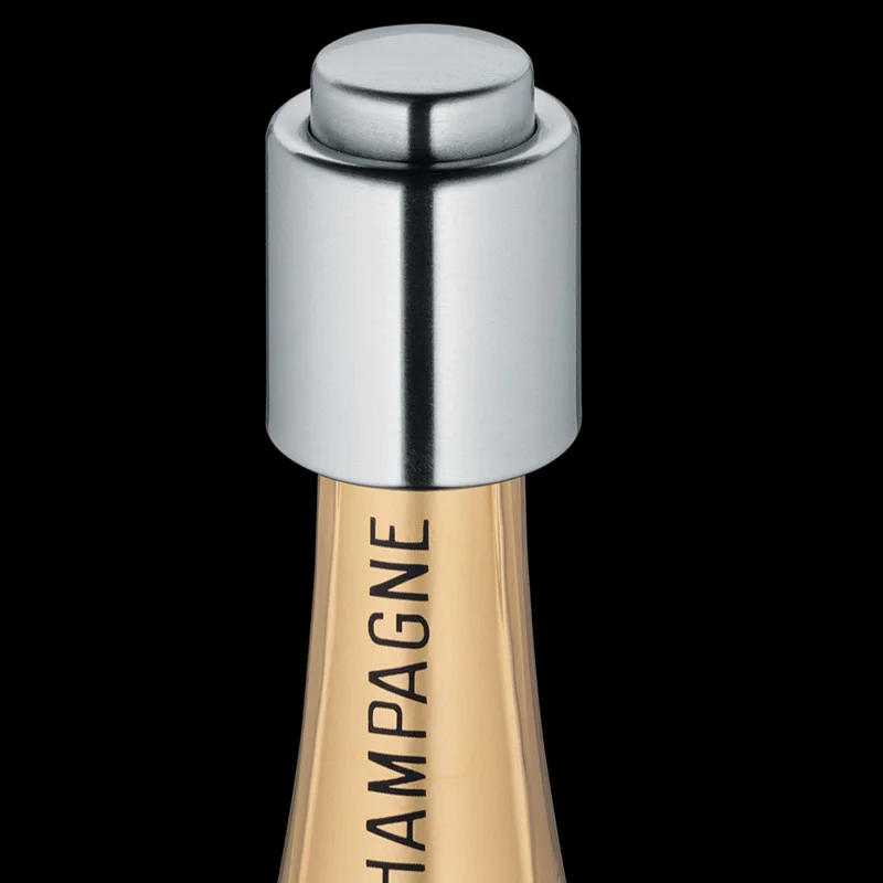 

Easy Release Leak Proof Stainless Steel Wine Champagne Cork Stopper Blanks Champagne Sealer