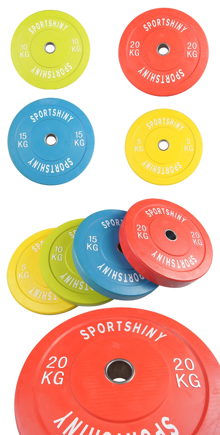 Wholesale Quality Assured Eco Friendly Colorful Free Weights Gym
