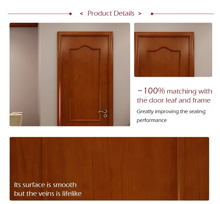 Free sample ukraine design teak wood main door design picture