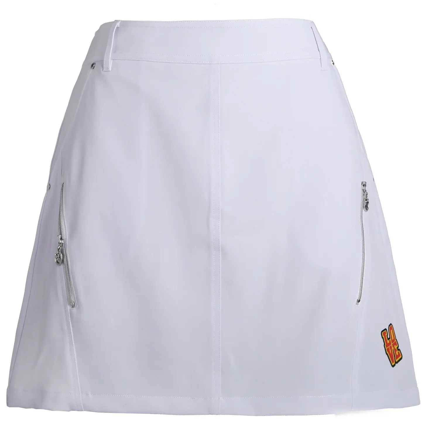 white golf skort uk