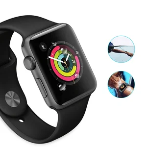 Anti-Scratch For Apple Watch series 4 iWatch 38MM 40MM 42MM 44MM 3D TPU Screen Protector Protective Film