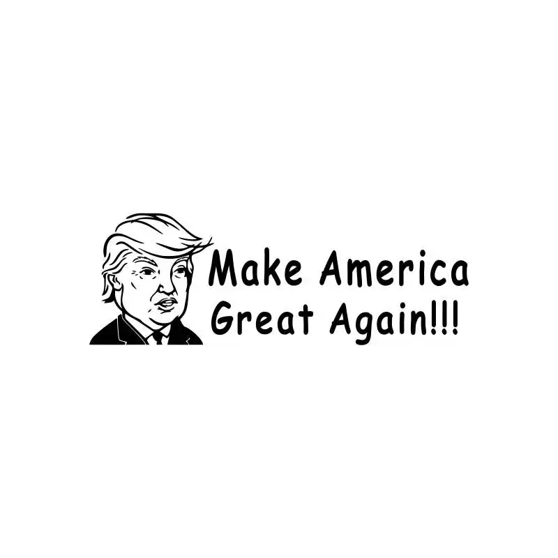 

2020 American President Election Donald Trump Die Cut Car Bumper Window Sticker Decal Make make America great again, Multiple colour