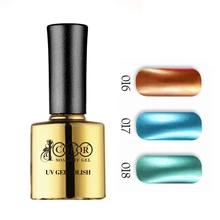 12pcs Color 1000 Soak off Metallic Nail Gel UV LED Gel Polish Nail Art Gel 10ml
