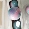 colorful mold exquisite packing box set organic salt fizzy bath ball bombs
