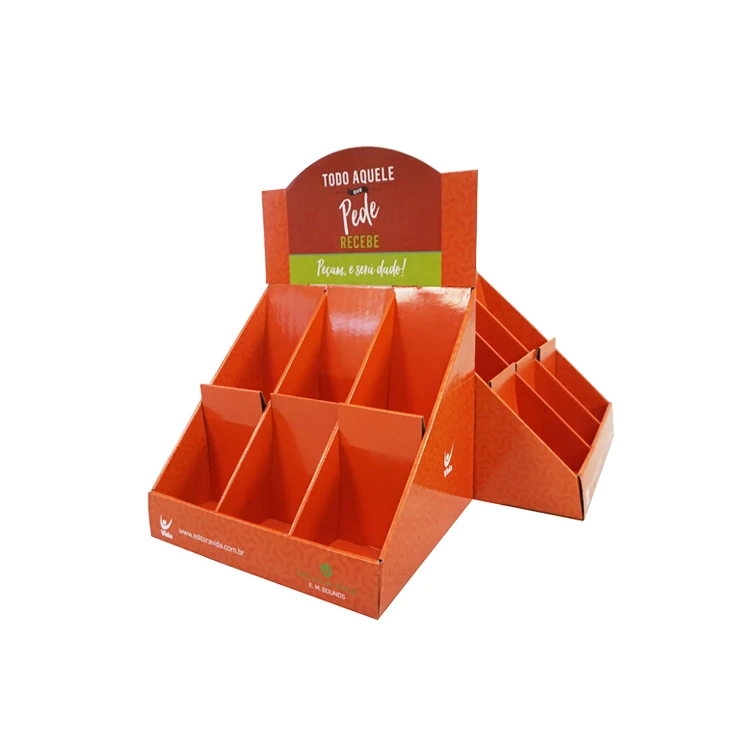 
2019 Hottest Sale Countertop paper notebook display ,cardboard book counter display 